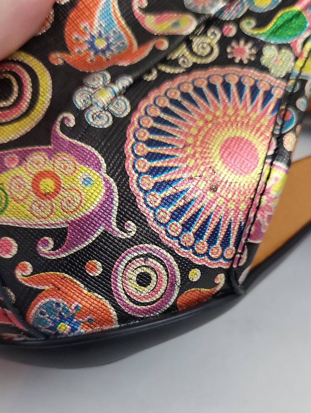 Embassy London Downtown Sandals Size 39 / US 8 *Flawed* - Picture 14 of 16